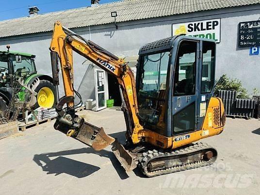 Hanix H115B-2 Pásové rýpadlá