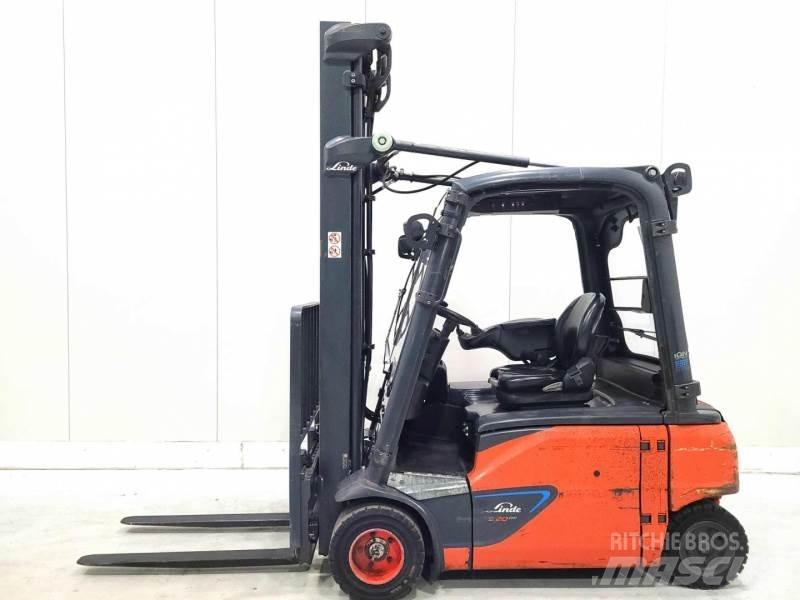 Linde E20PL-02 ION Akumulátorové vozíky