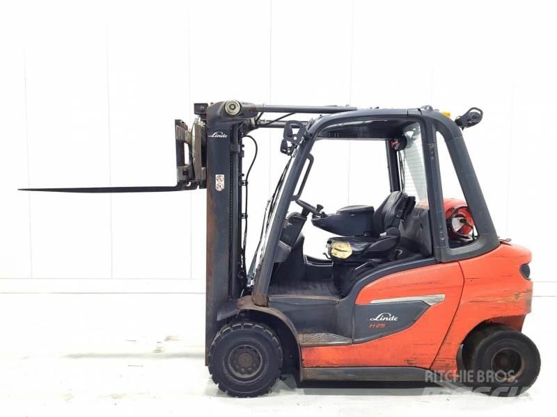 Linde H25T-01 LPG vozíky
