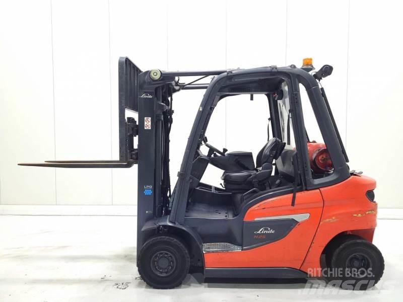 Linde H25T-01 LPG vozíky