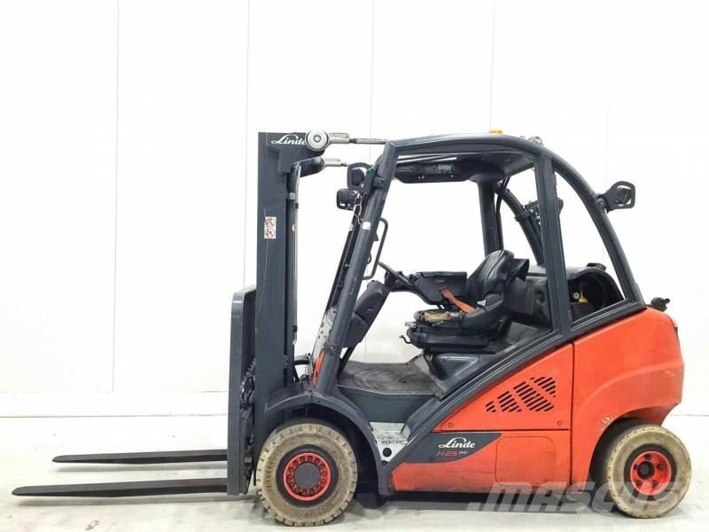 Linde H25T-02 LPG vozíky
