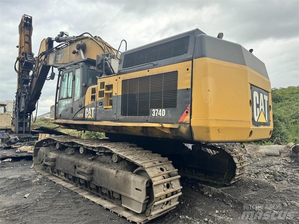 CAT 374DL Demolačné rýpadlá