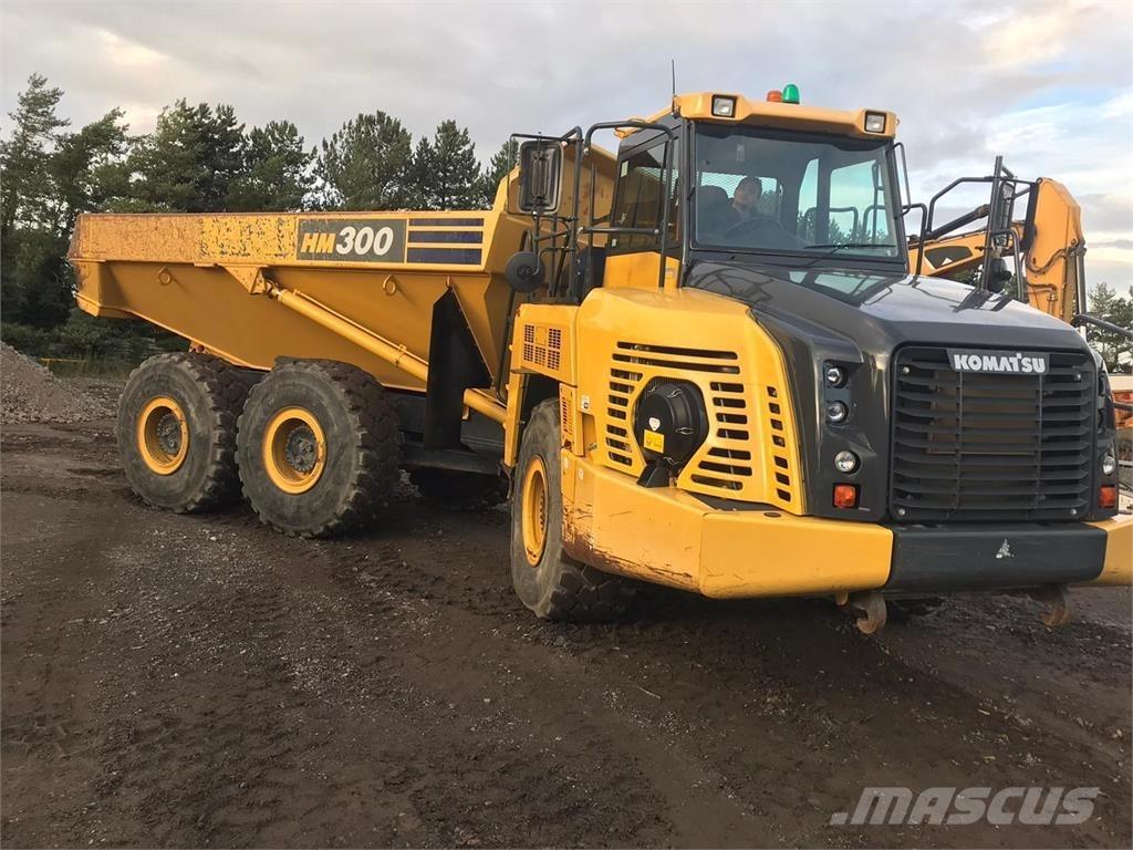 Komatsu HM300-5 Kĺbové nákladné autá