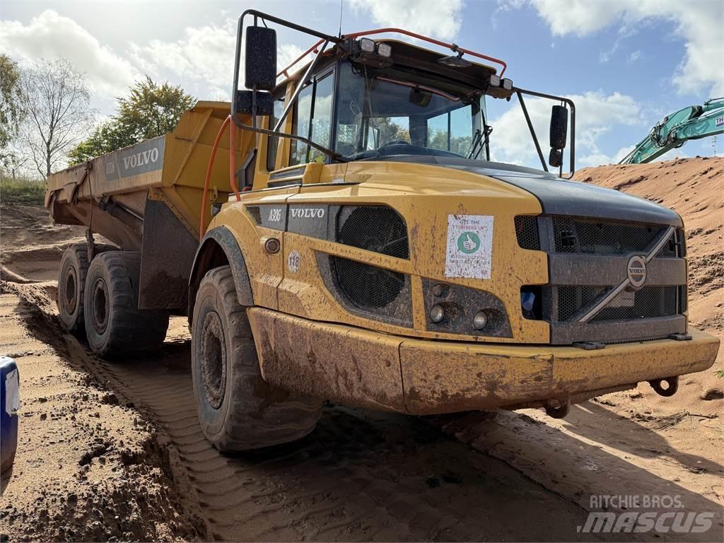 Volvo A30G Kĺbové nákladné autá