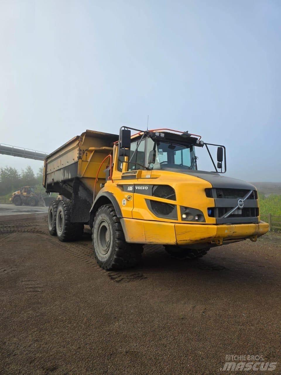 Volvo A30G Kĺbové nákladné autá