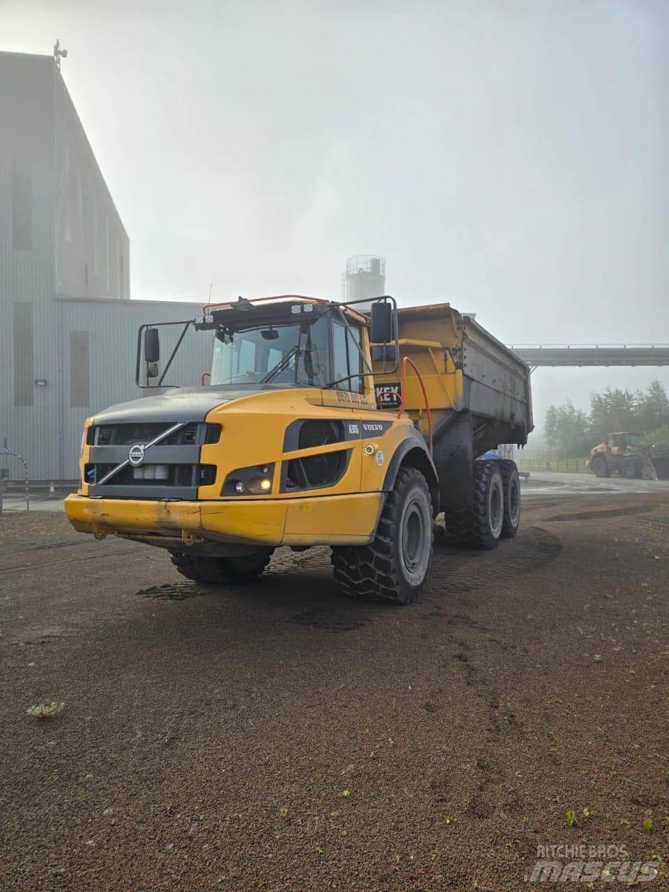 Volvo A30G Kĺbové nákladné autá