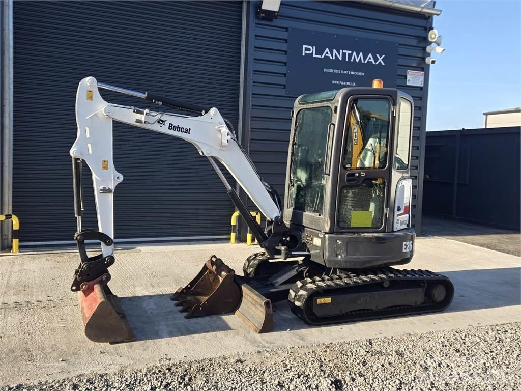 Bobcat E26 Mini rýpadlá < 7t