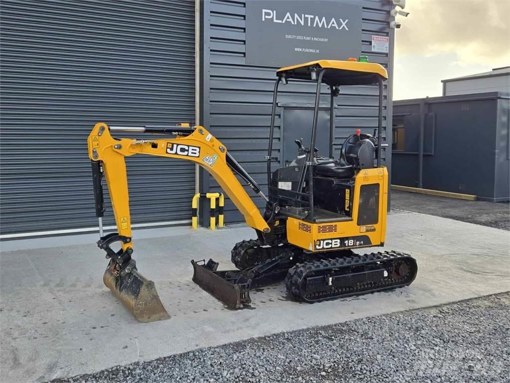 JCB 18Z Mini rýpadlá < 7t
