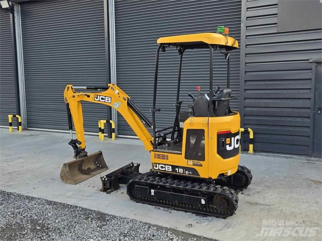 JCB 18Z Mini rýpadlá < 7t