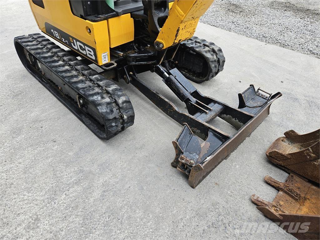 JCB 18Z Mini rýpadlá < 7t