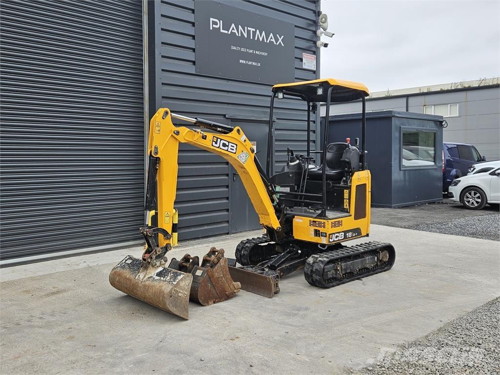 JCB 18Z Mini rýpadlá < 7t