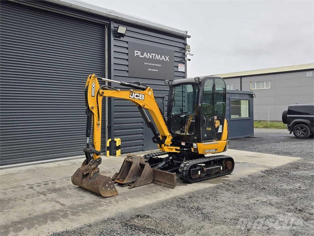 JCB 8026 Mini rýpadlá < 7t