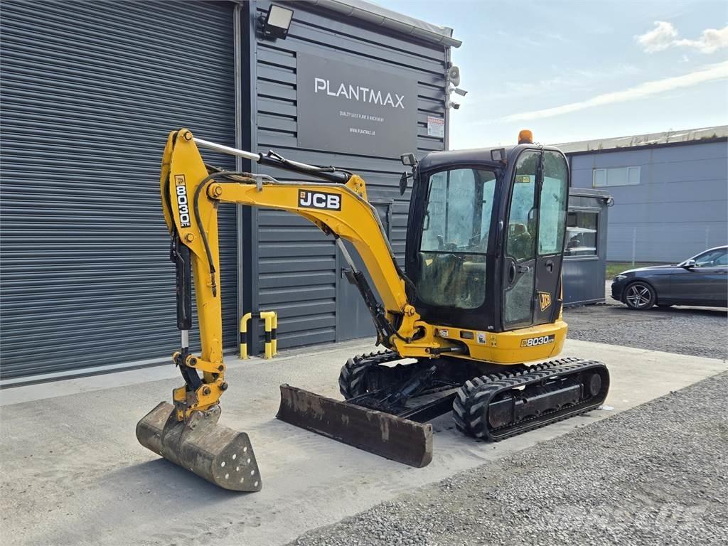 JCB 8030 Mini rýpadlá < 7t