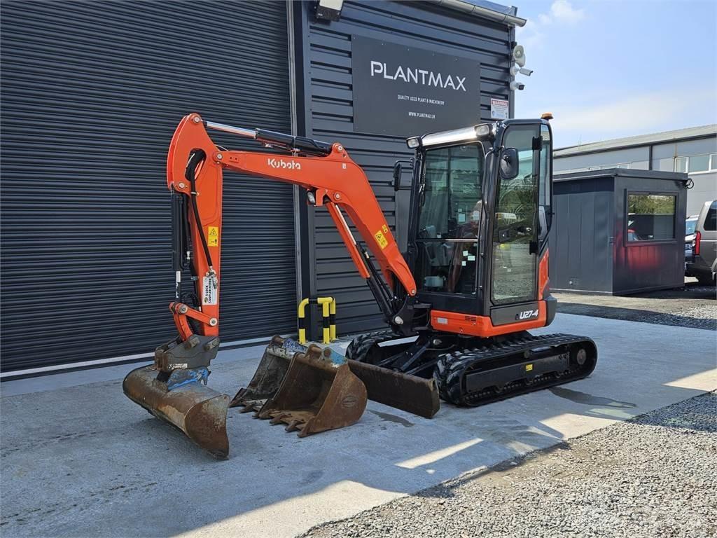 Kubota U27-4 Mini rýpadlá < 7t