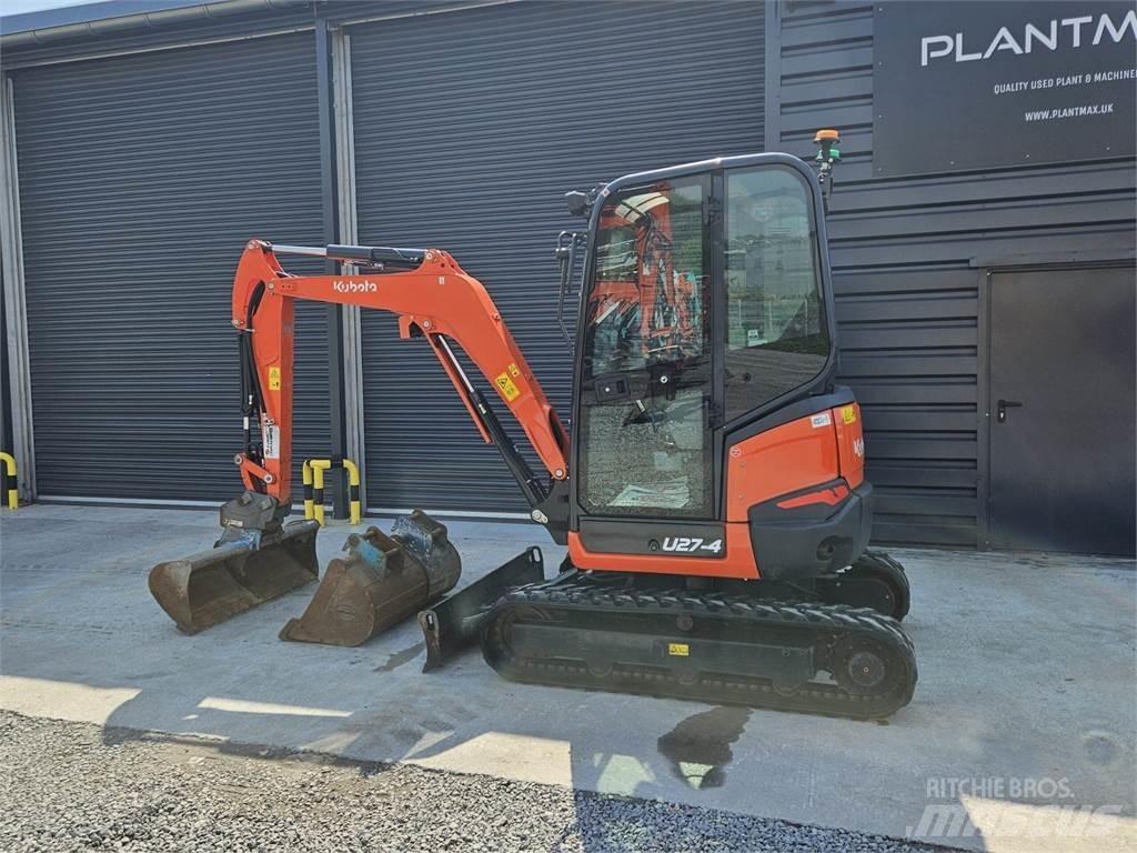 Kubota U27-4 Mini rýpadlá < 7t