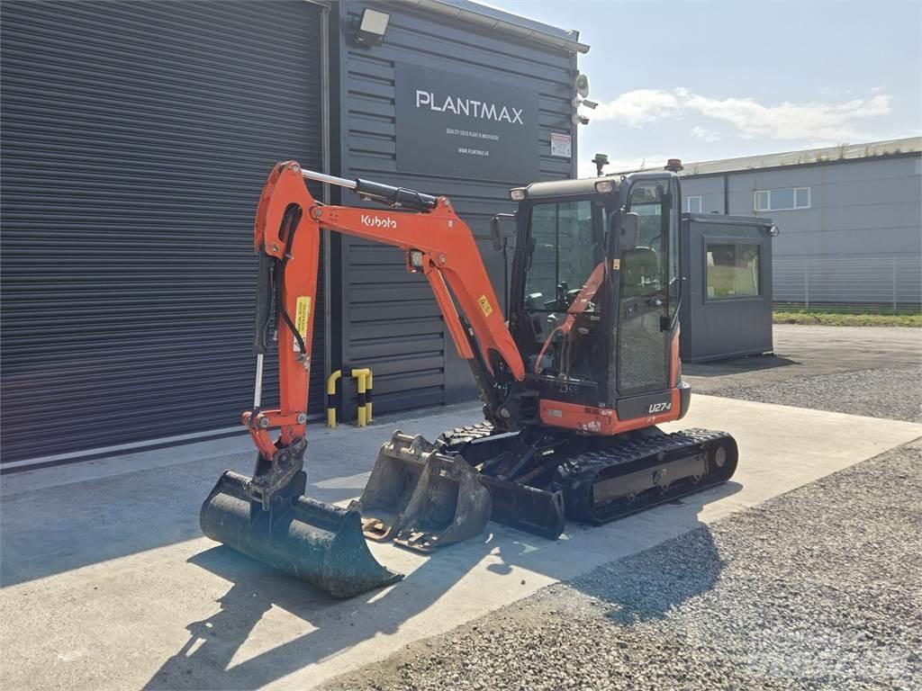 Kubota U27-4 Mini rýpadlá < 7t