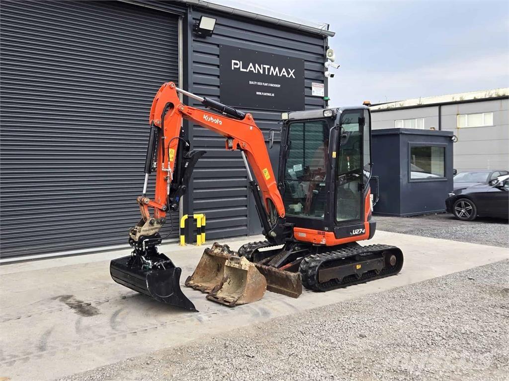 Kubota U27-4 Mini rýpadlá < 7t