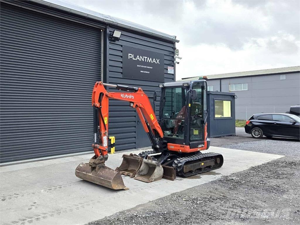 Kubota U27-4 Mini rýpadlá < 7t