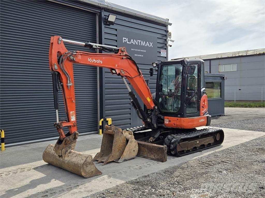 Kubota U55-4 Midi rýpadlá 7 t - 12 t