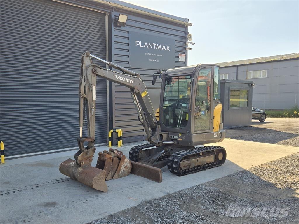Volvo EC27C Mini rýpadlá < 7t