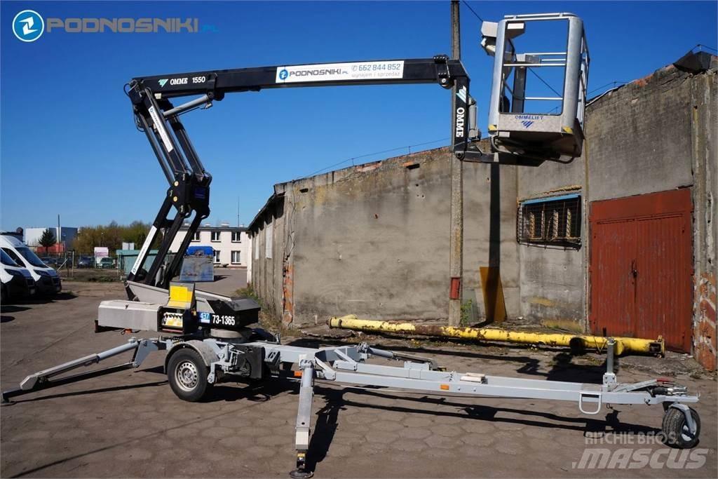 Omme 1550 EBZX Prívesové plošiny