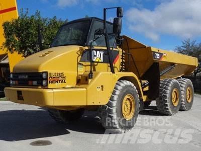 CAT 725 Kĺbové nákladné autá