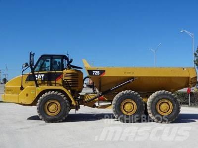 CAT 725 Kĺbové nákladné autá
