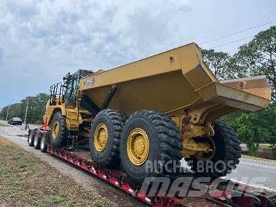 CAT 725 04A Kĺbové nákladné autá