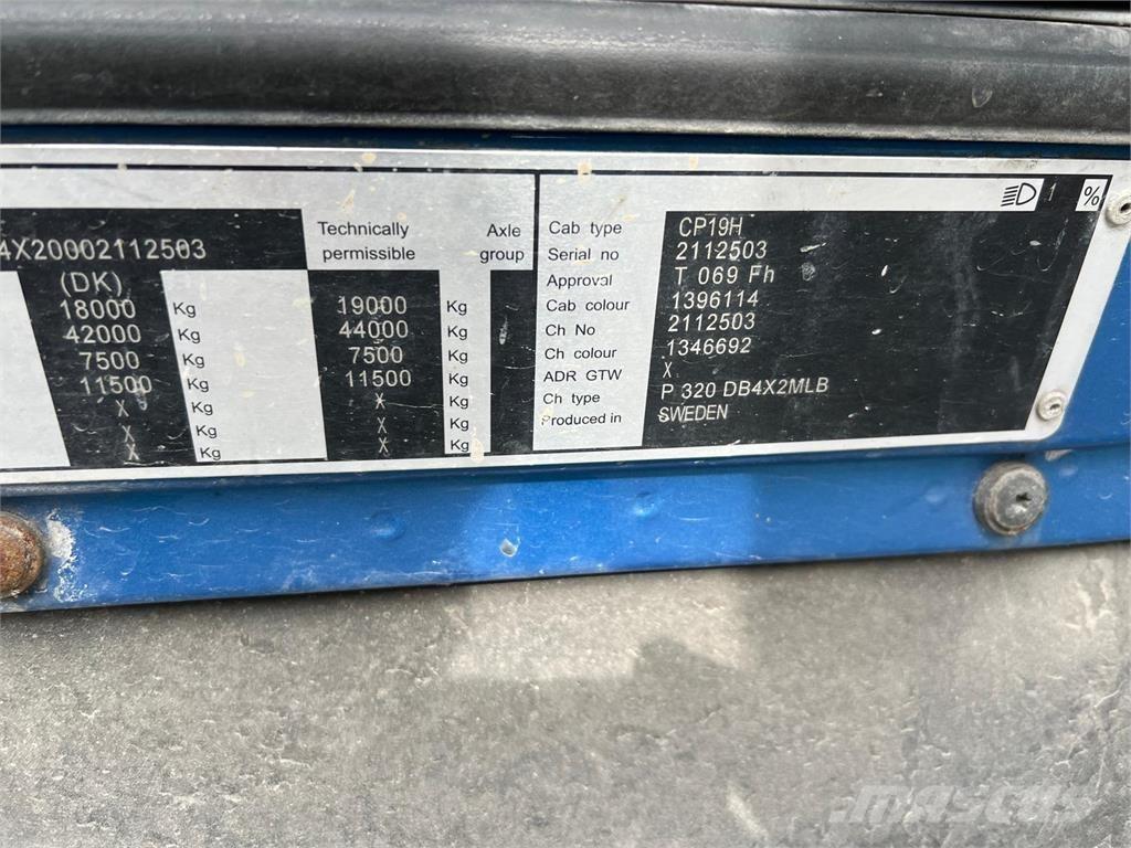 Scania P320 Skriňová nadstavba
