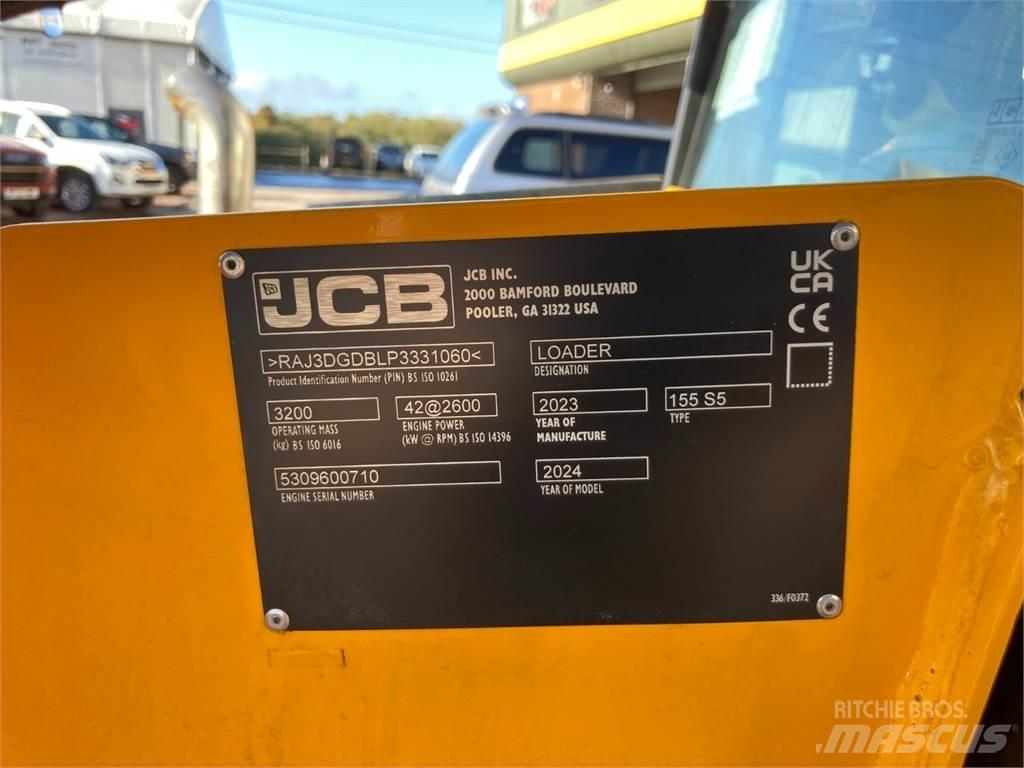 JCB 155 Teleskopické nakladače pre poľnohospodárstvo