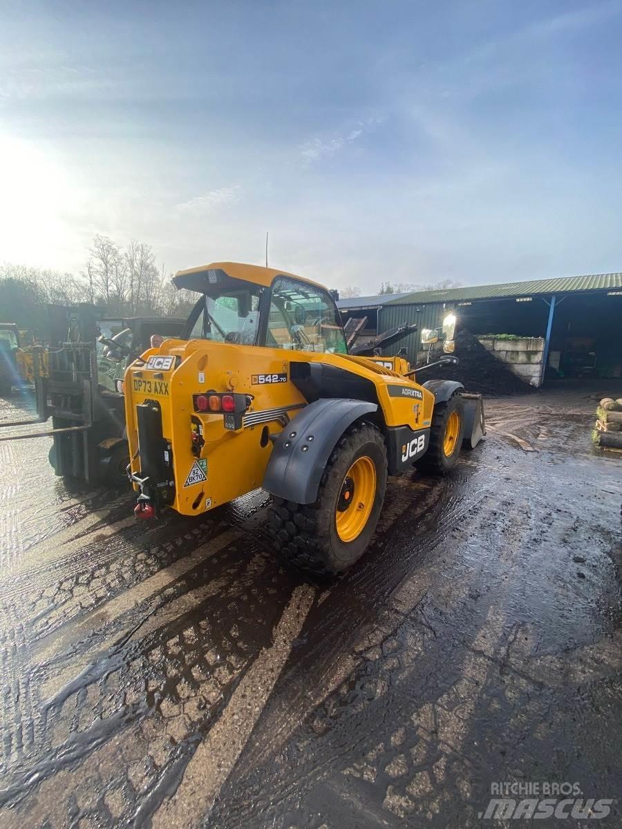 JCB 542-70 Teleskopické nakladače pre poľnohospodárstvo