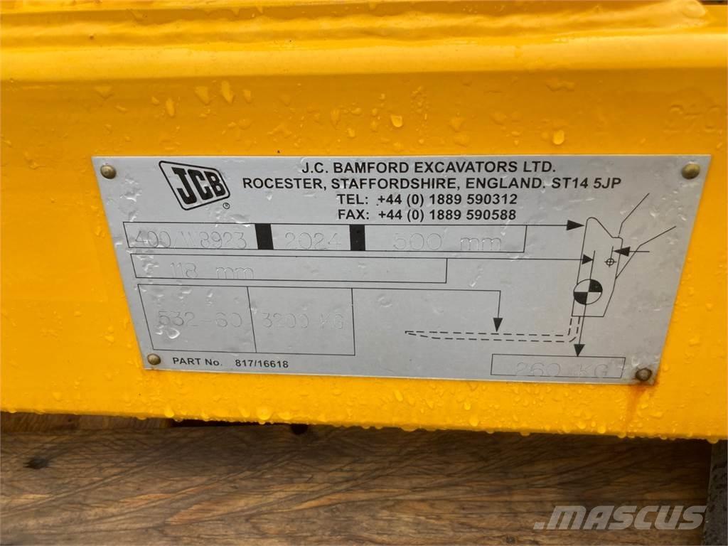 JCB Q-FIT Teleskopické nakladače pre poľnohospodárstvo