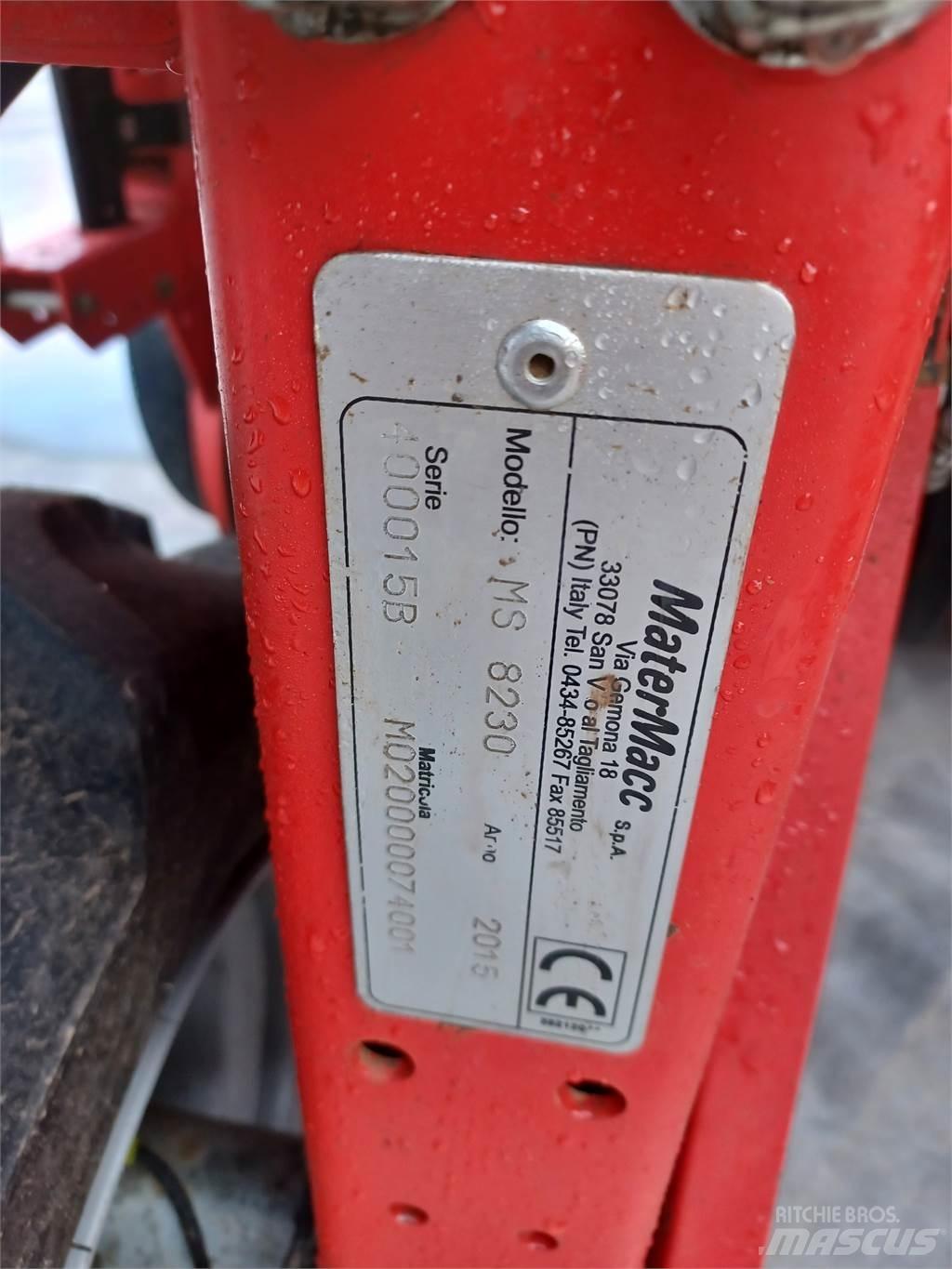 MaterMacc MS 8230 Ďalšie poľnohospodárske stroje