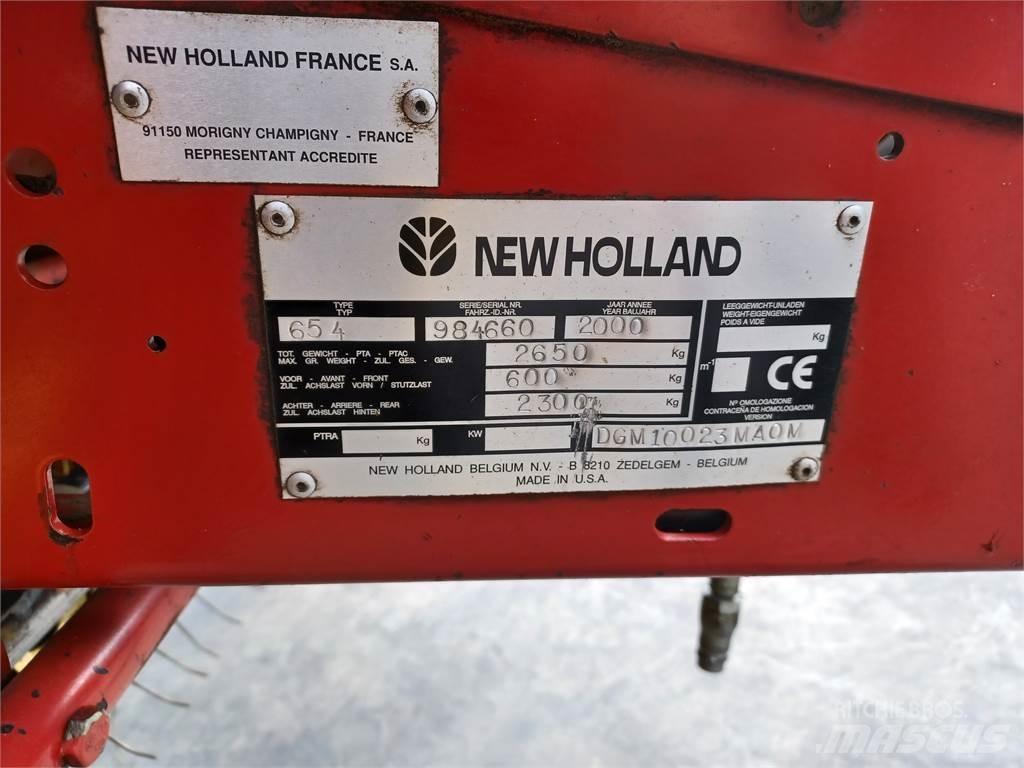 New Holland 658 Lisy na okrúhle balíky