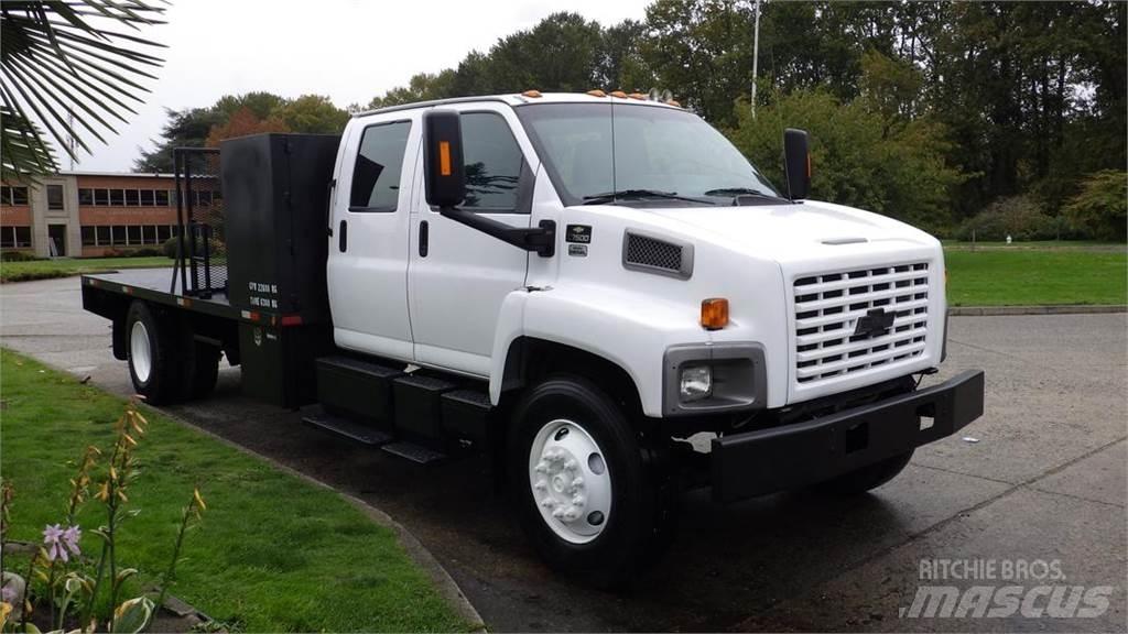Chevrolet C7500 Plošinové nákladné automobily/nákladné automobily so sklápacími bočnicami