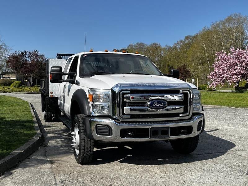 Ford F-550 Plošinové nákladné automobily/nákladné automobily so sklápacími bočnicami