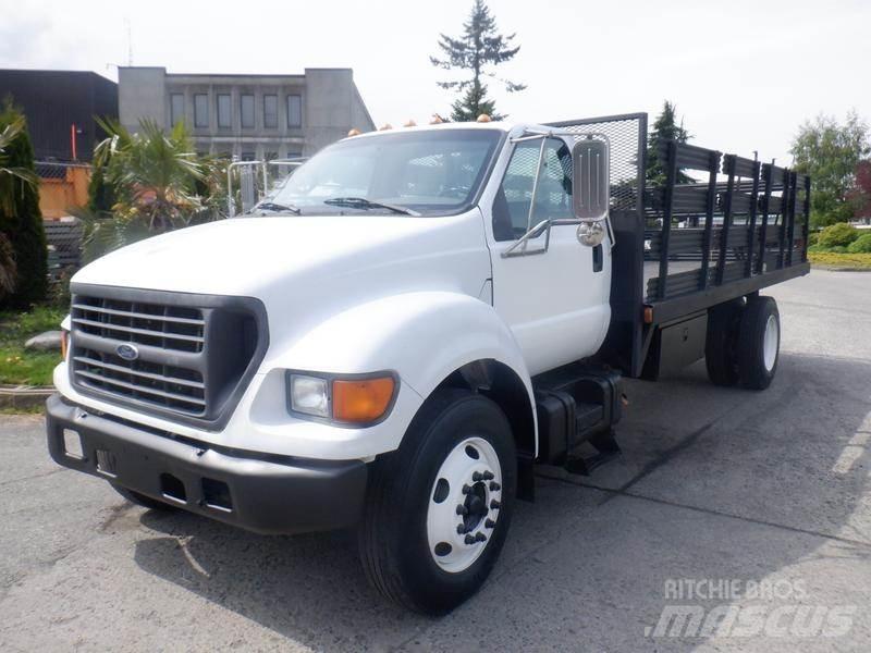 Ford F-650 Plošinové nákladné automobily/nákladné automobily so sklápacími bočnicami