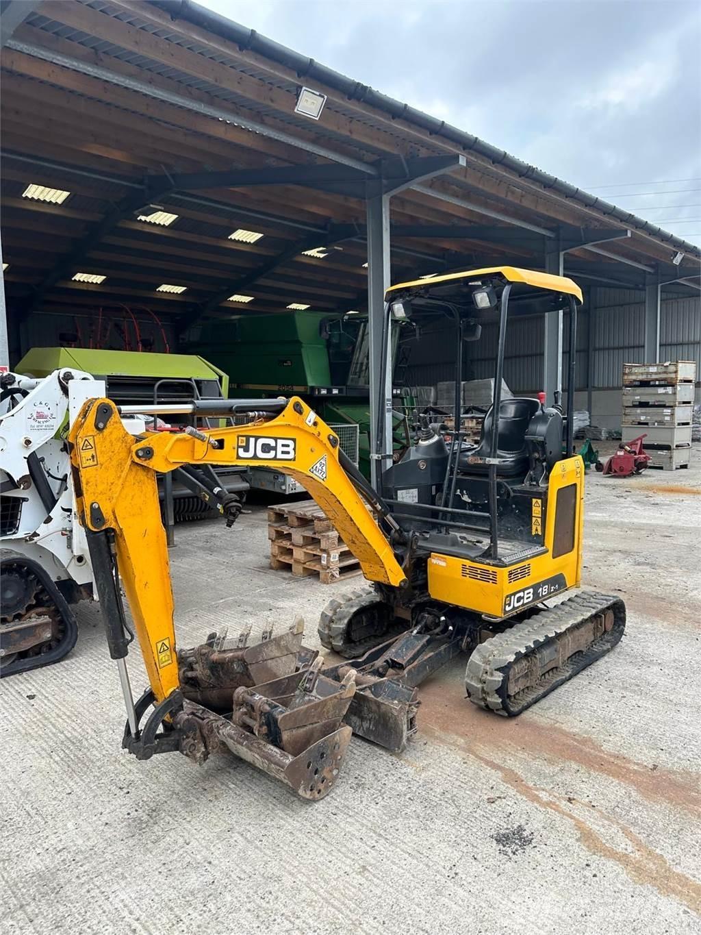 JCB 18-Z1 Pásové rýpadlá