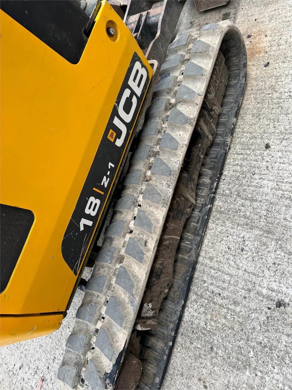 JCB 18-Z1 Pásové rýpadlá