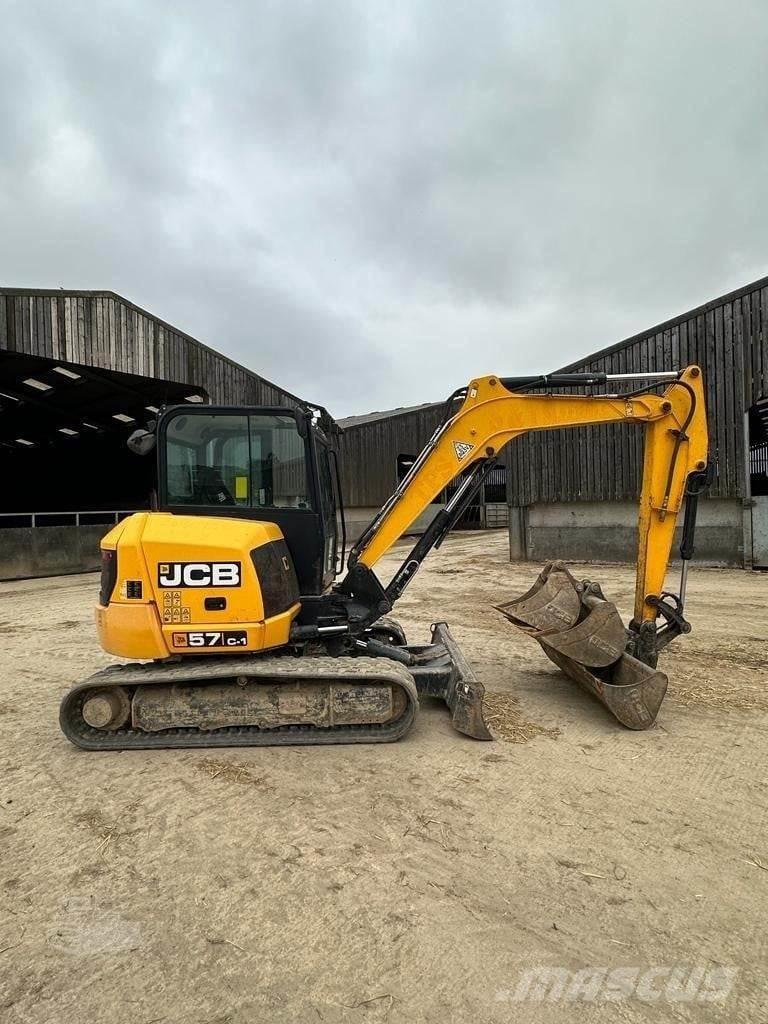 JCB 57C-1 Pásové rýpadlá