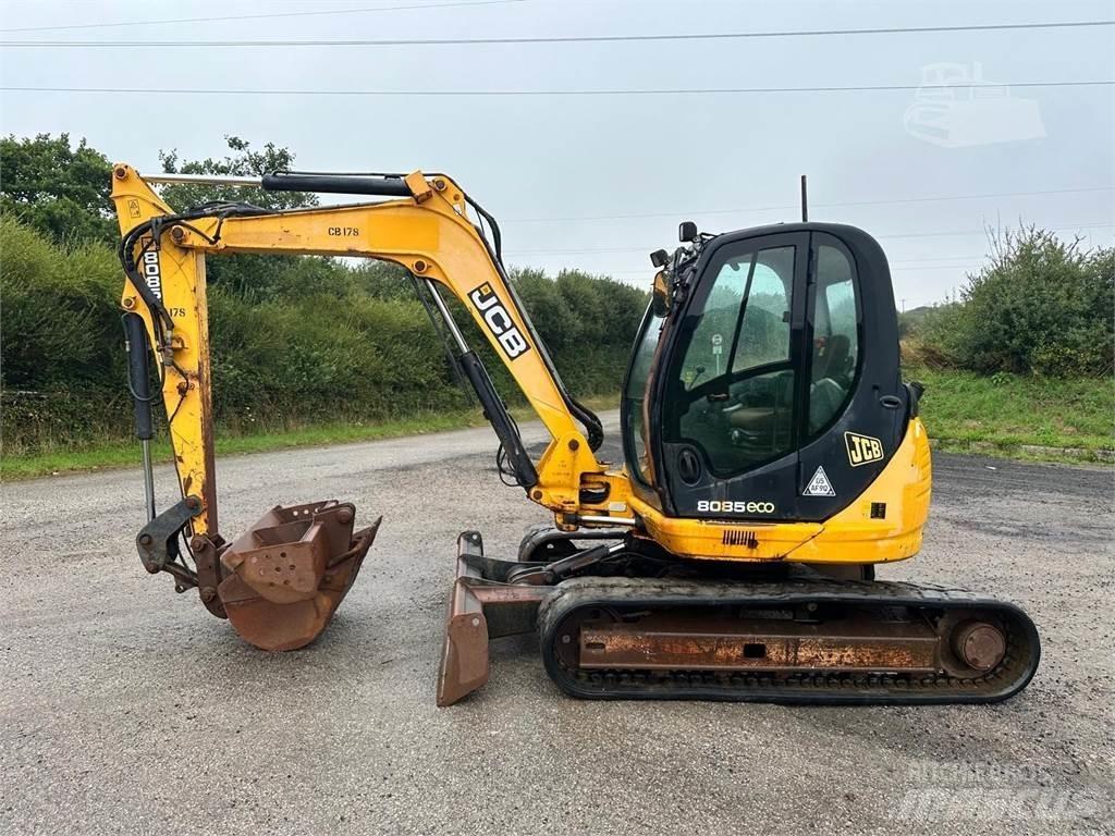 JCB 8085 Pásové rýpadlá