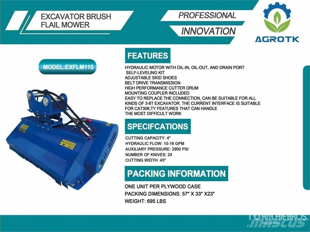 AGT EXFLM115 Žacie stroje