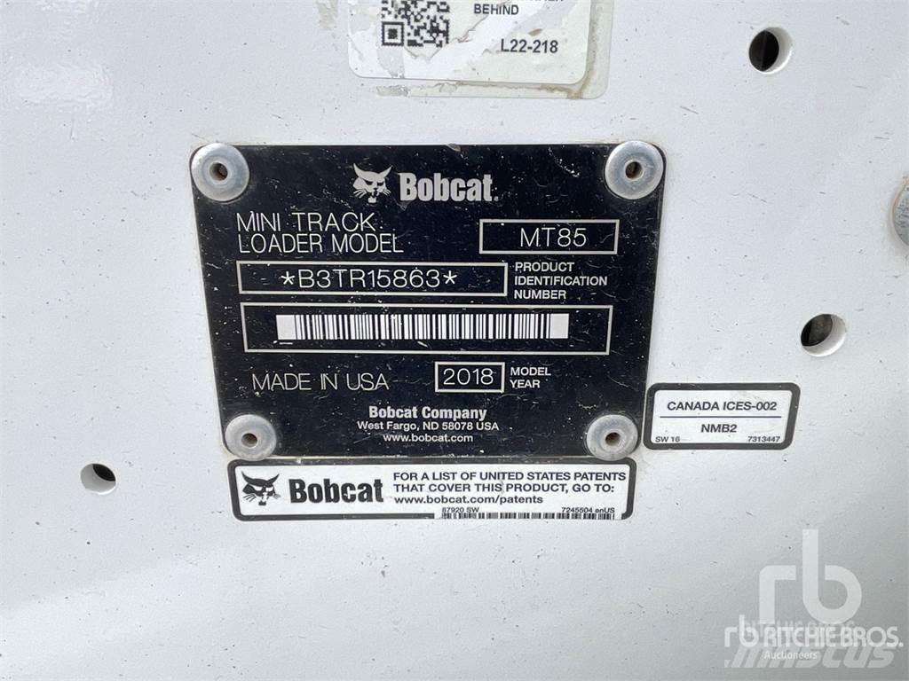 Bobcat MT85 Šmykom riadené nakladače