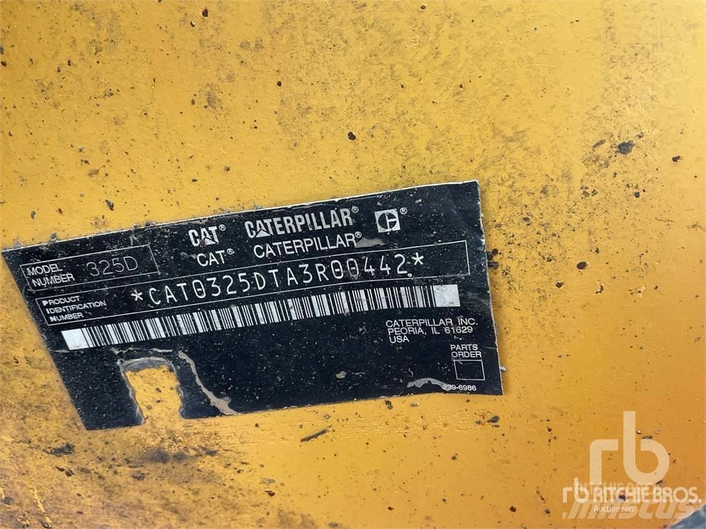 CAT 325D Pásové rýpadlá