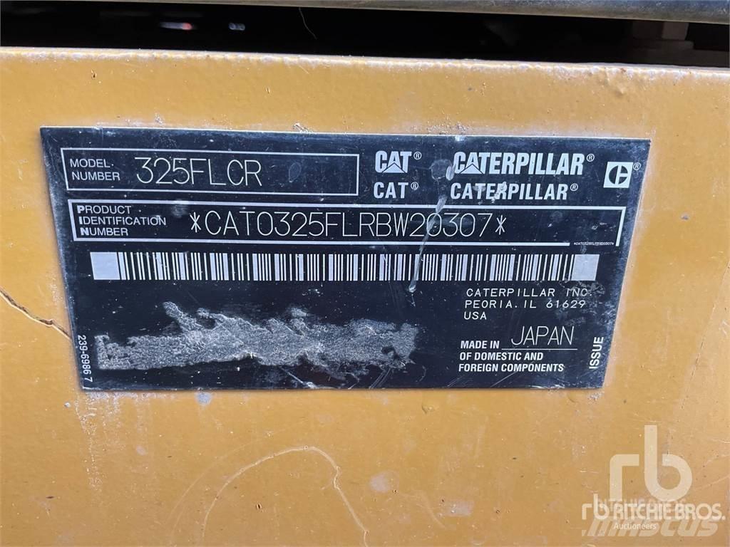 CAT 325FL CR Pásové rýpadlá