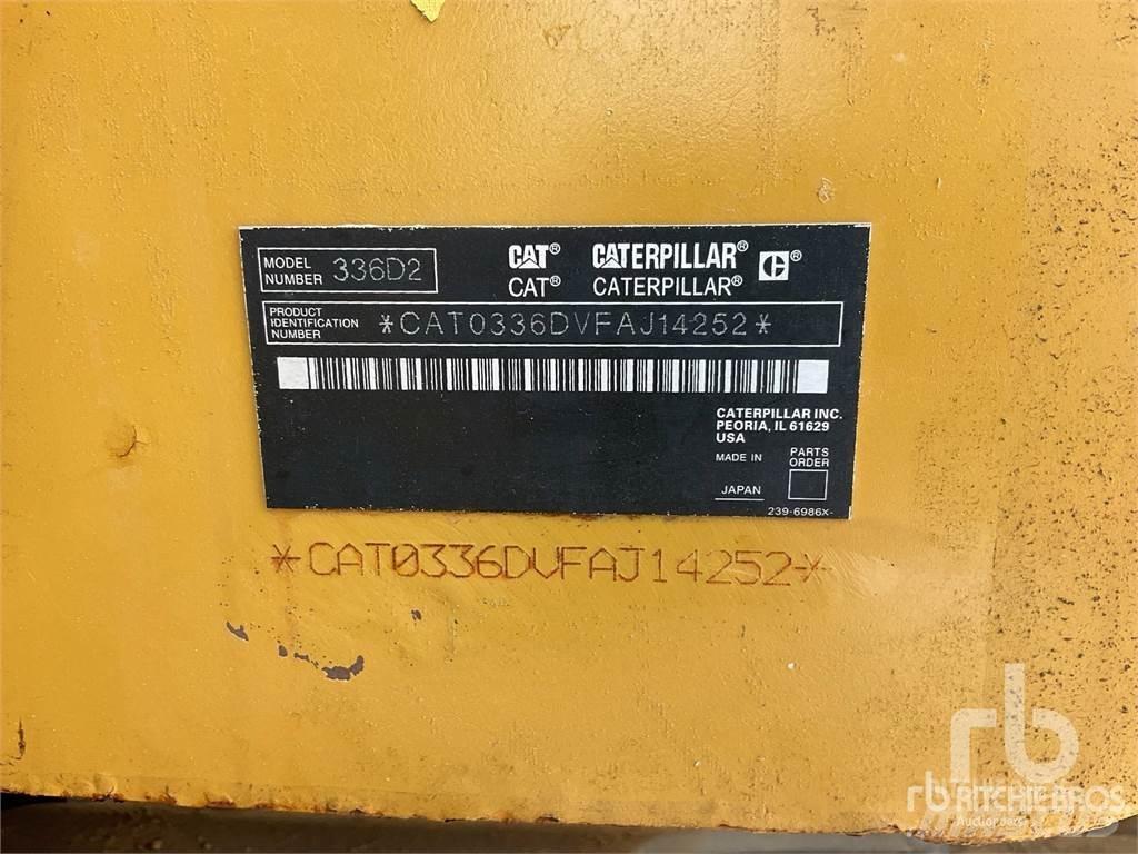 CAT 336D2 Pásové rýpadlá