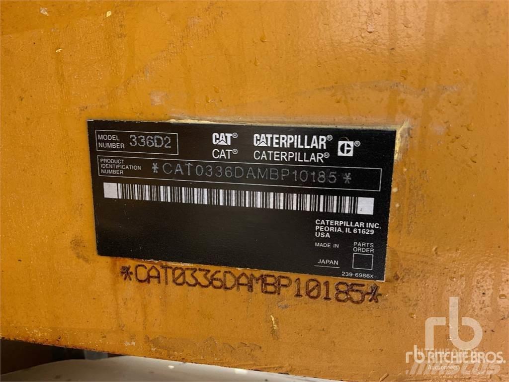 CAT 336D2L Pásové rýpadlá