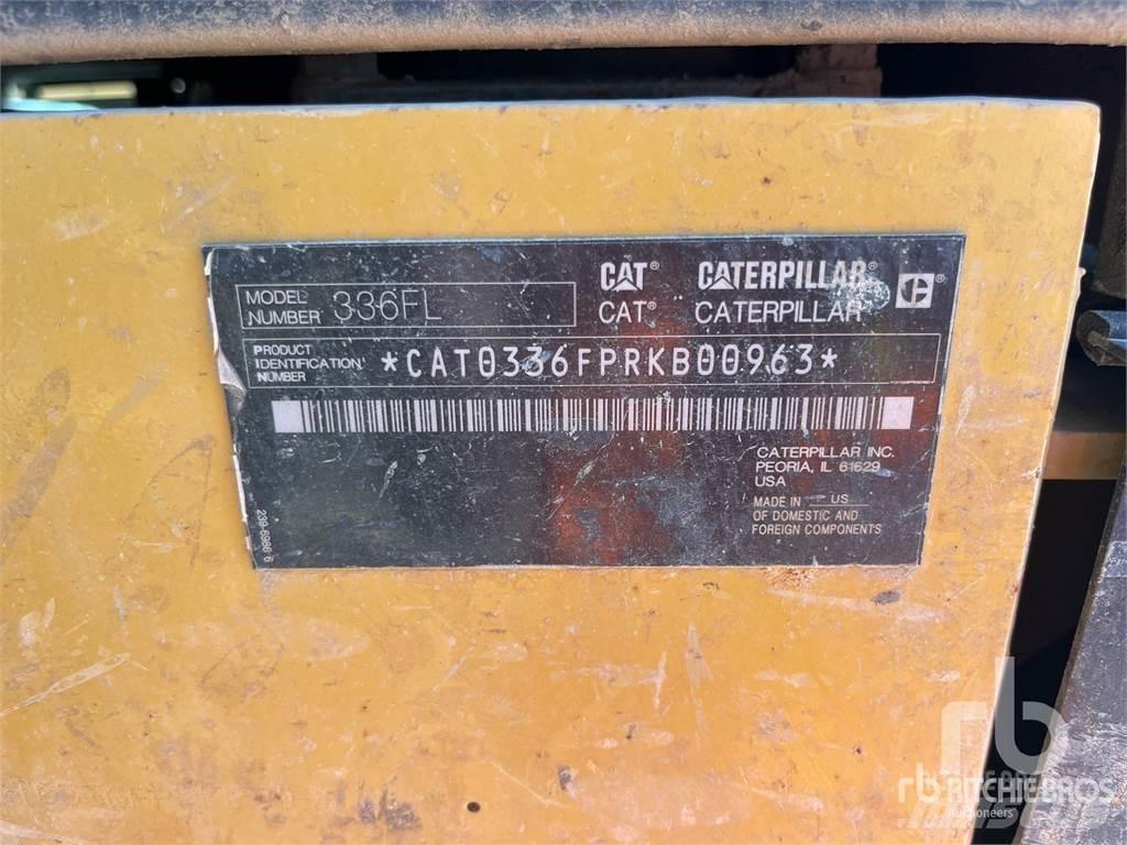 CAT 336FL Pásové rýpadlá