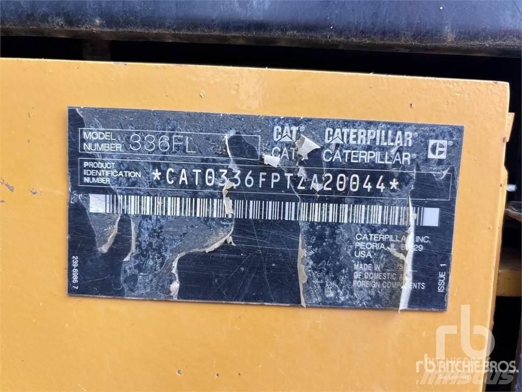 CAT 336FL Pásové rýpadlá