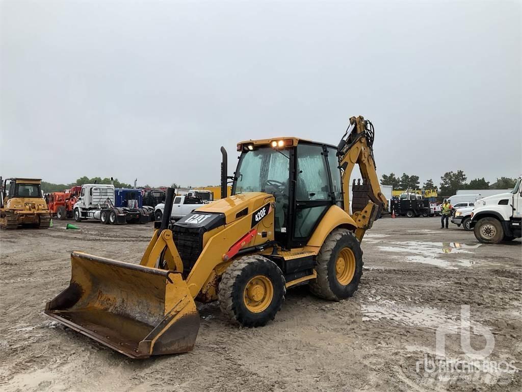 CAT 420F Rýpadlo-nakladače